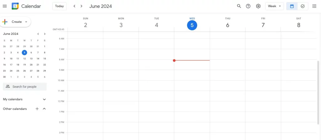 google calendar as Productivity app 