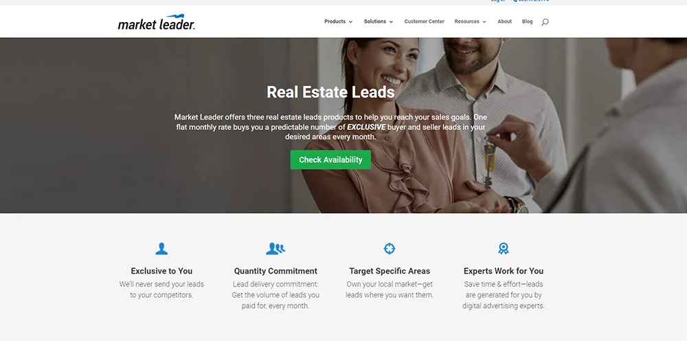 market leader crm for real estate