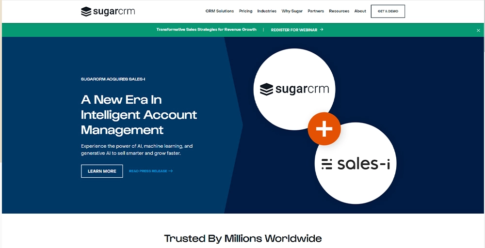 sugarcrm - best crm software in australia