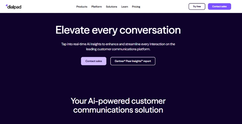 Dialpad as one of the dialer software for call center