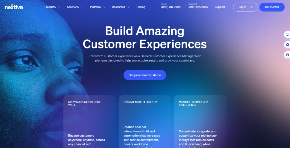 Nextiva is among the top-ranked power dialer platforms
