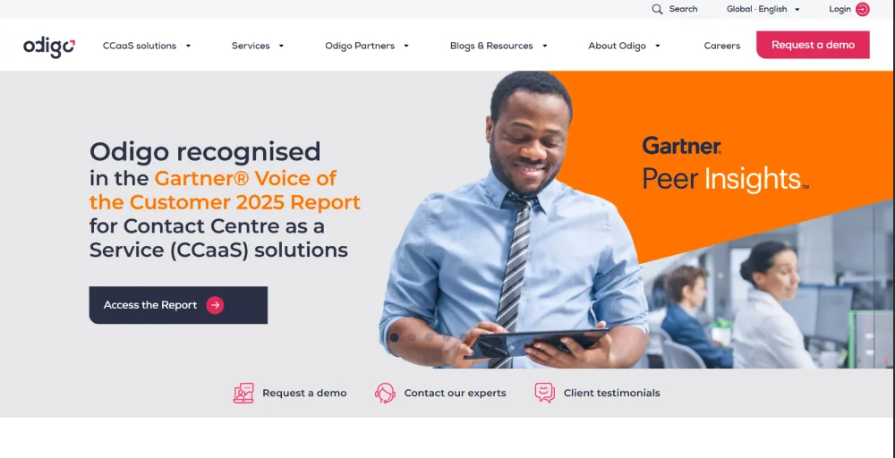 Odigo contact center software