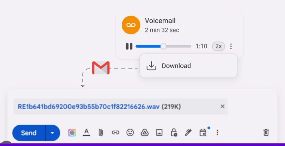 Email management integration