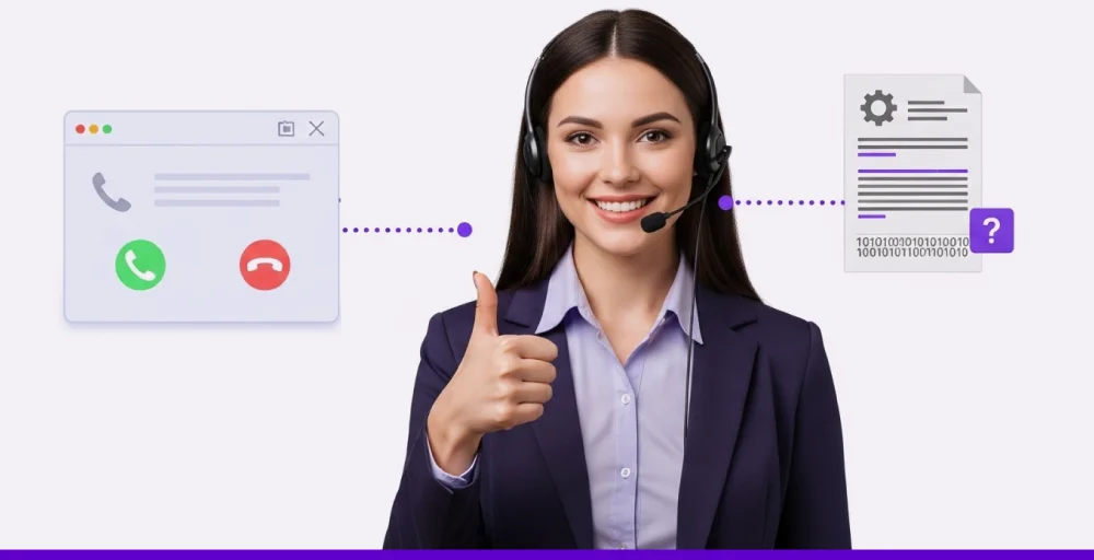 How does call center transcription work?