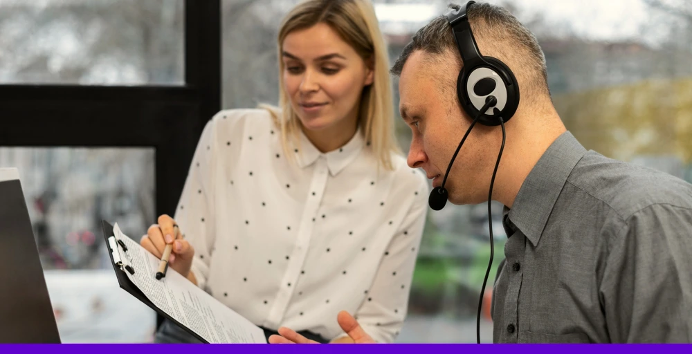call center coaching  