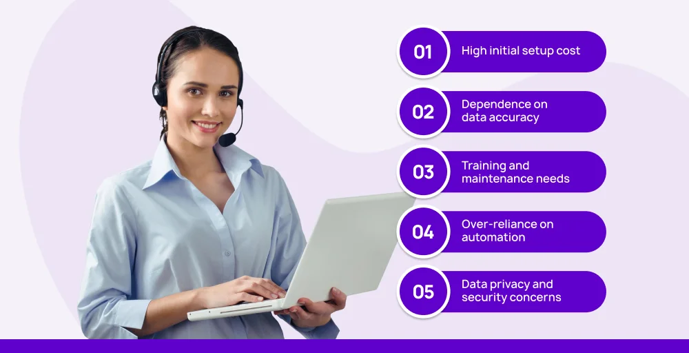 disadvantages of intelligent call routing