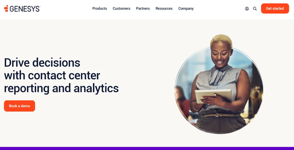 genesys cloud call center reporting software
