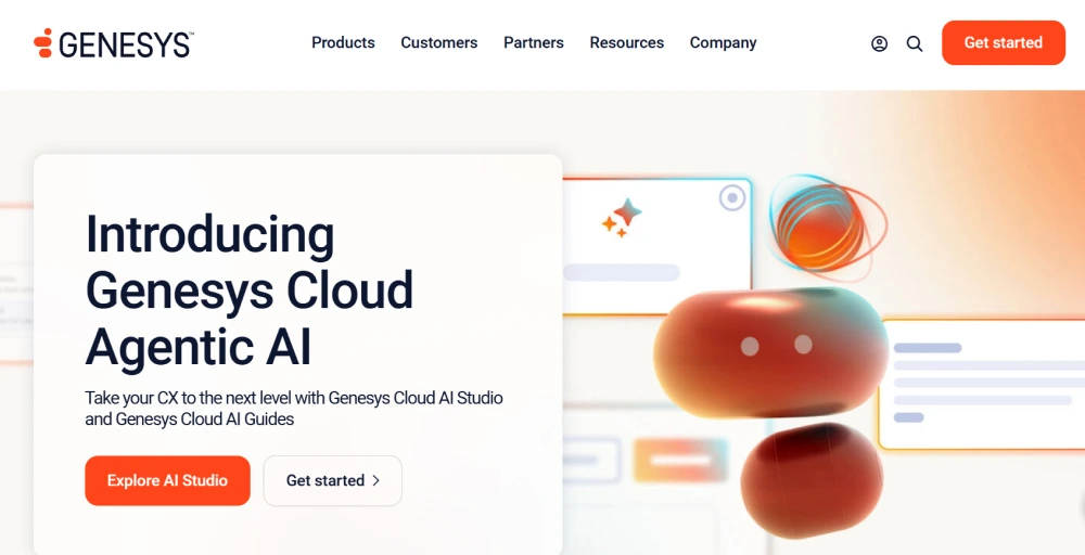 genesys saas call center provider