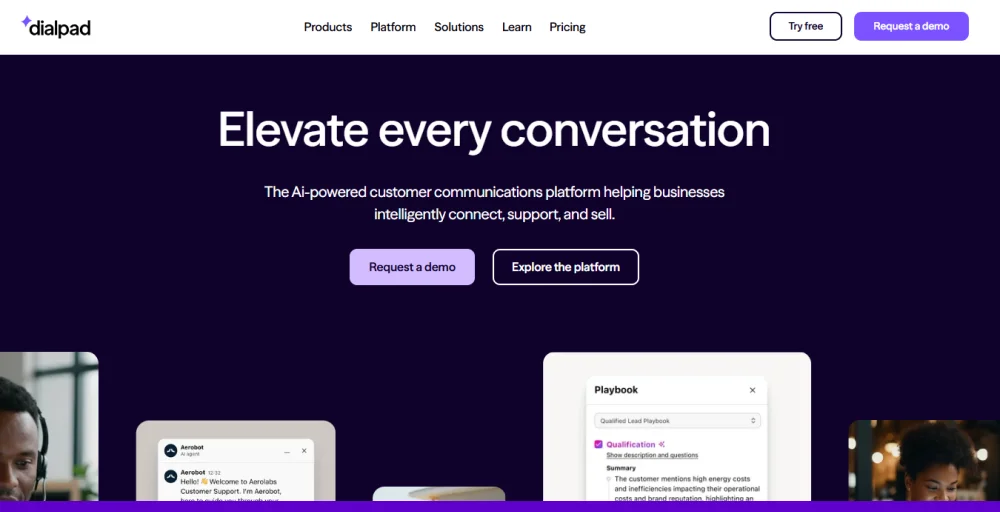 Dialpad AI call answering tool