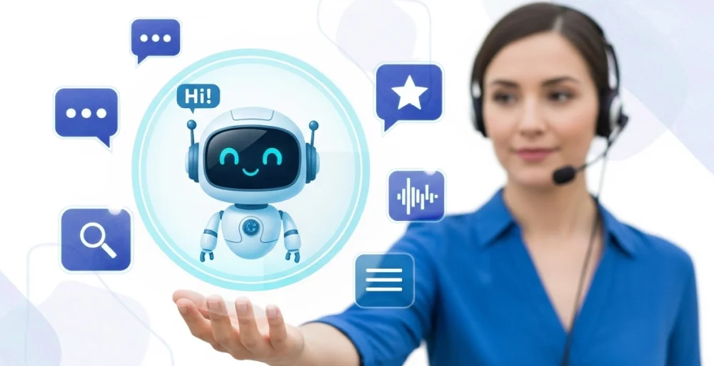 What are AI voice agents in call centers