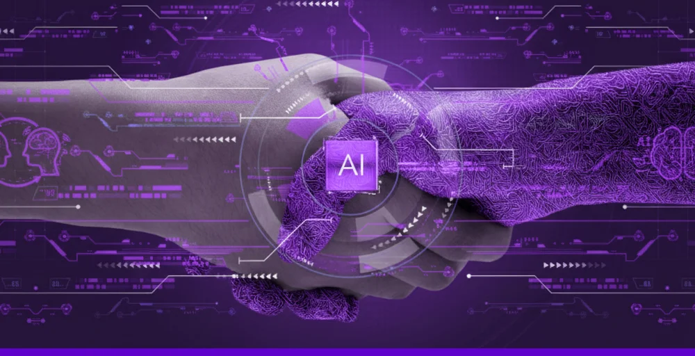 why does the best support use both AI and human help