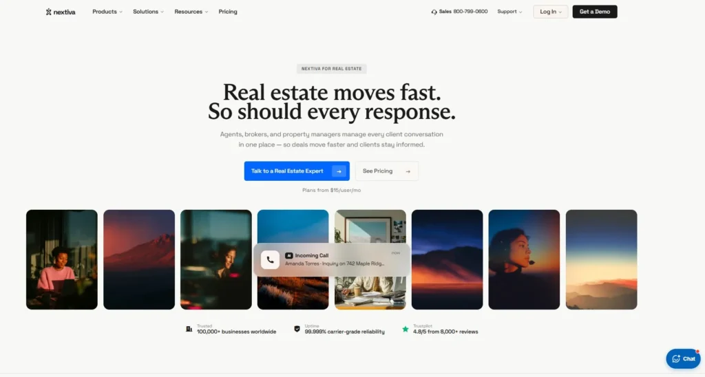 Nextiva as real estate