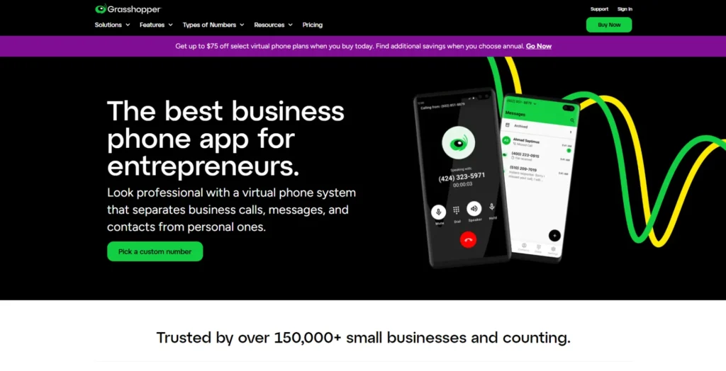 grasshopper best for solopreneurs and freelancers
