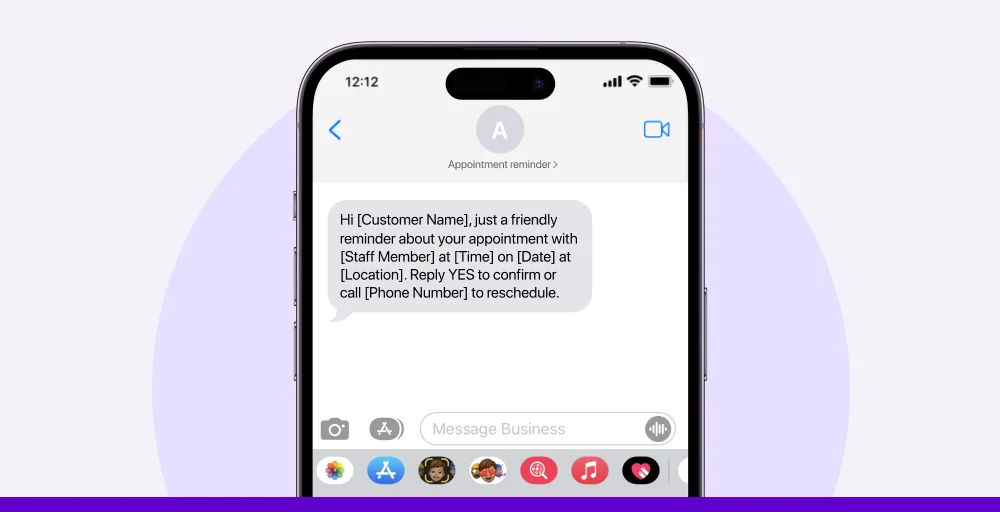 Appointment reminder