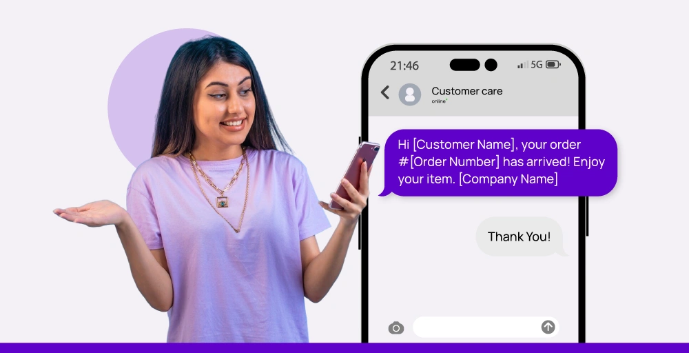 Order delivery confirmation