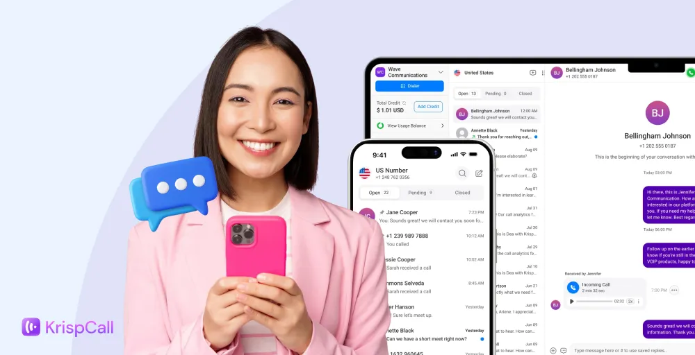 industry use cases for voip texting
