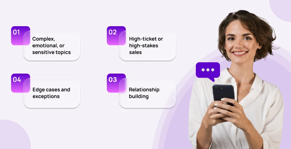 manual messaging advantages