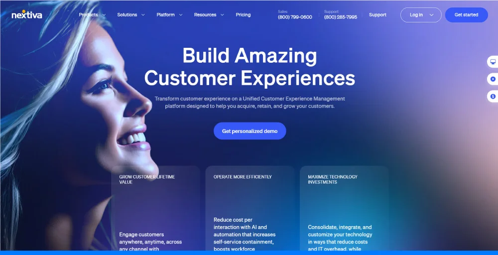 Nextiva call transcription software