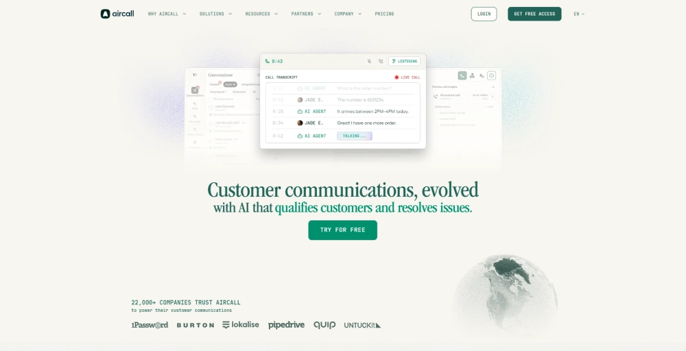 Aircall - Calling Software for PC