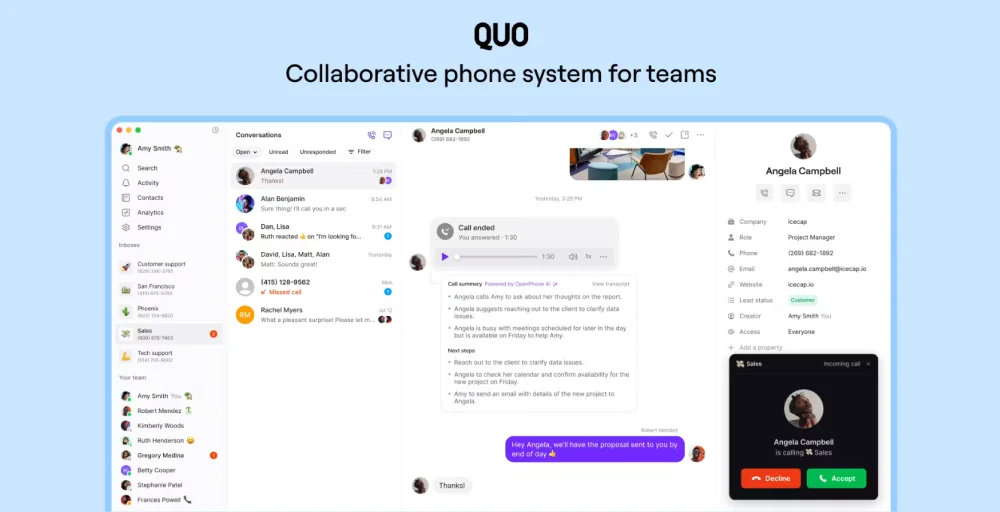 Quo softphone for mac