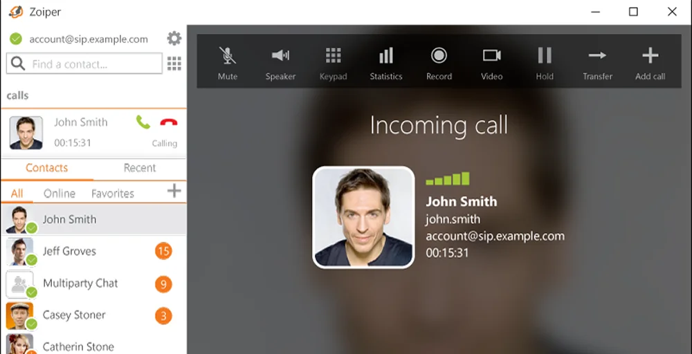 Zoiper softphone for mac
