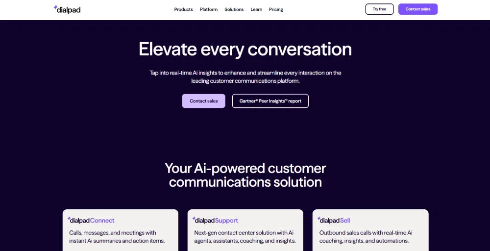small business phone plans: dialpad app
