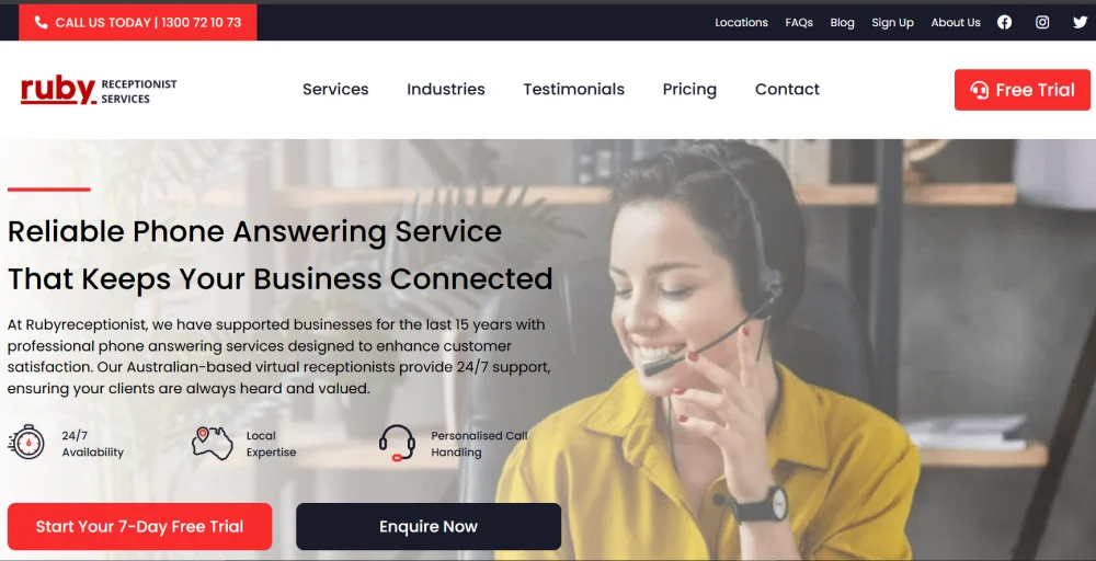 ruby receptionists platform