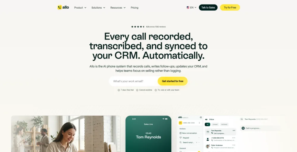 Allo as a best phone system for plumbers
