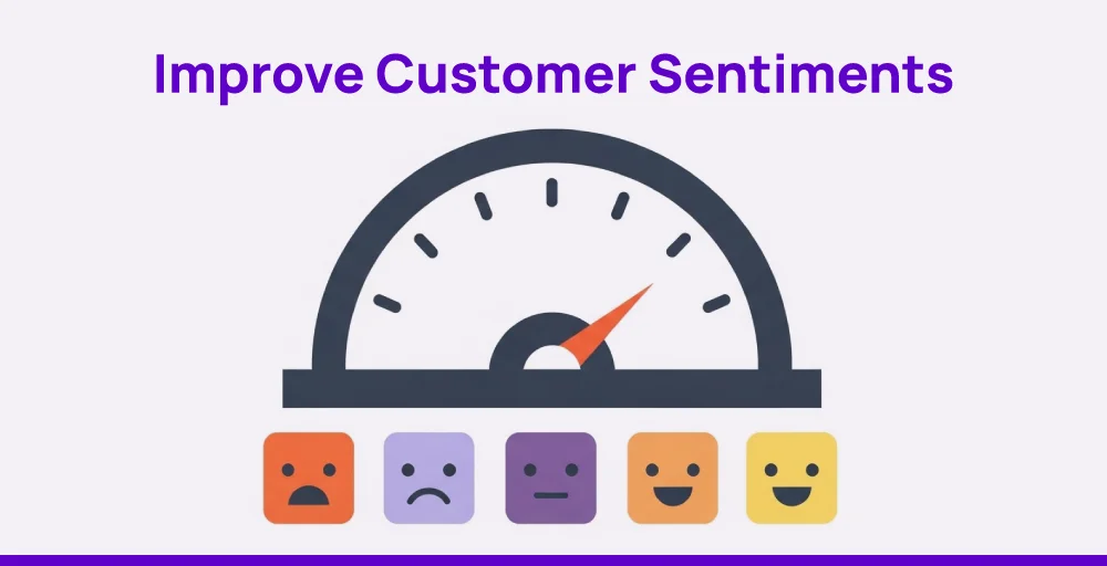 How to improve customer sentiments