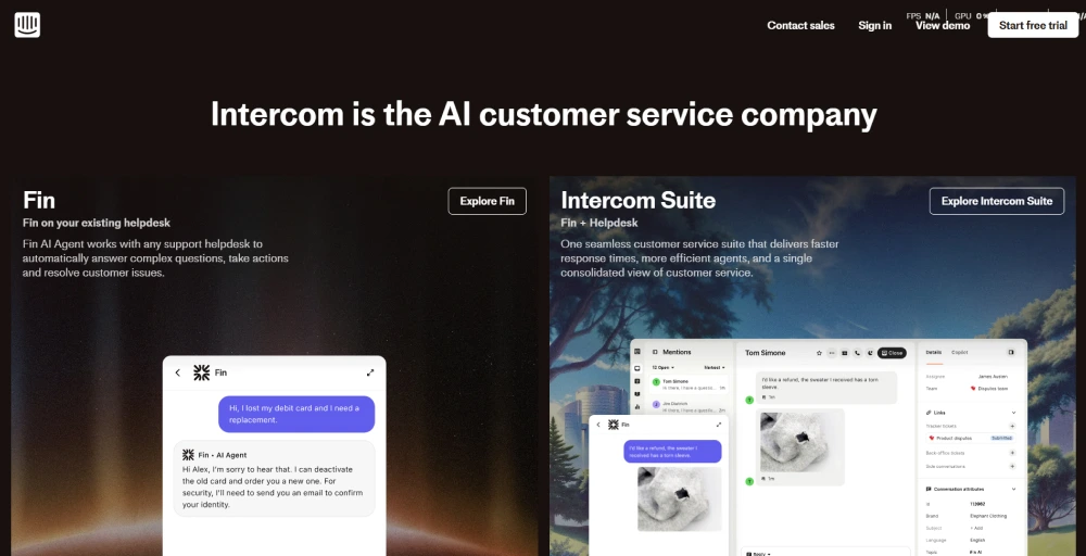 intercom customer engagement software