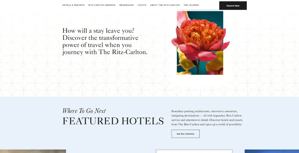 the ritz carlton customer service example screenshot