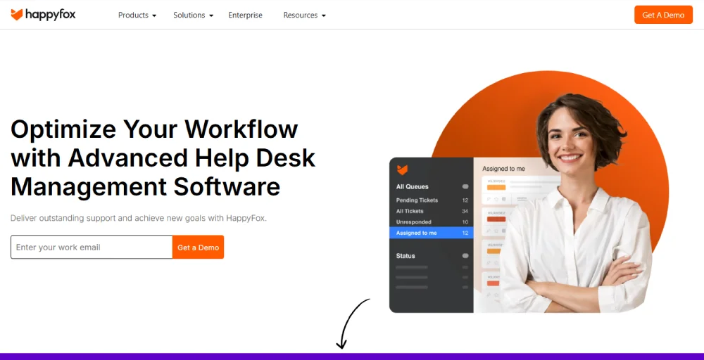 HappyFox customer service support software