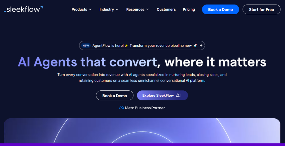 Sleekflow dashboard
