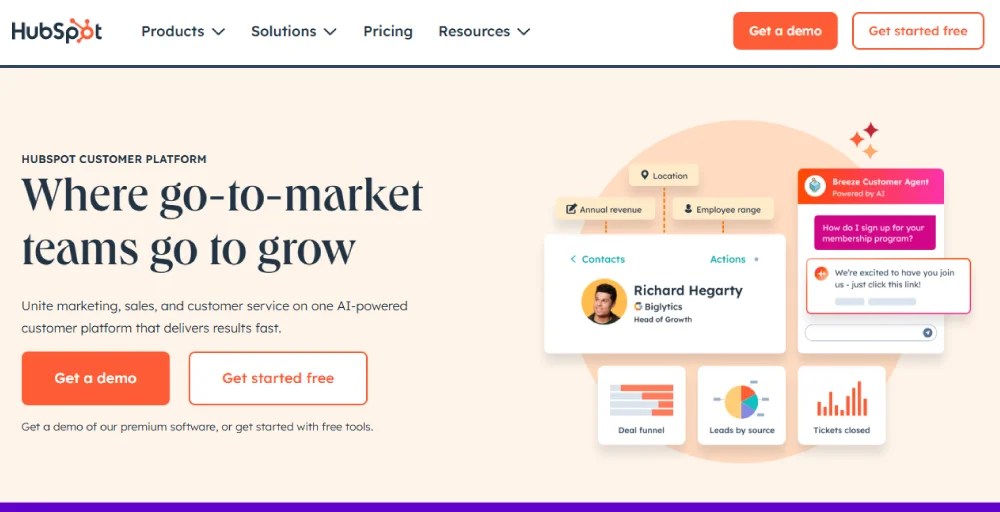 hubspot customer service software