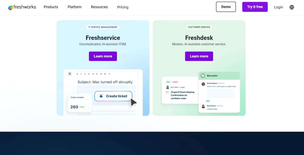 freshsales crm for voip integration