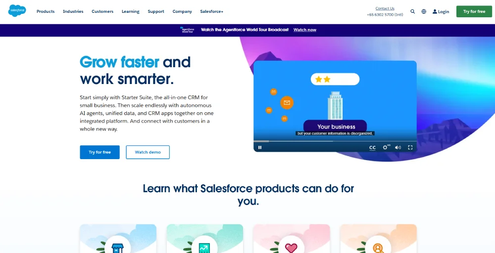 salesforce crm platform with voip integration