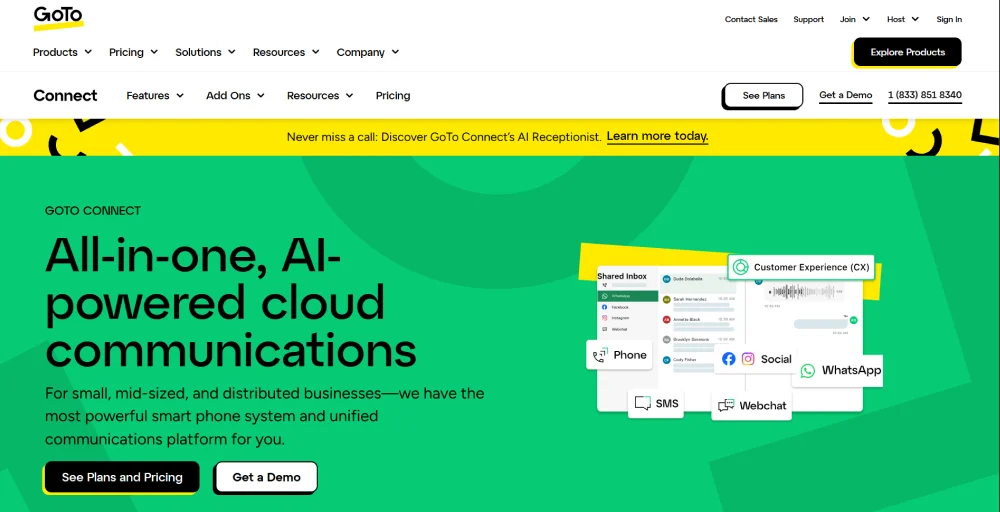 alternatives to openphone - GoTo Connect