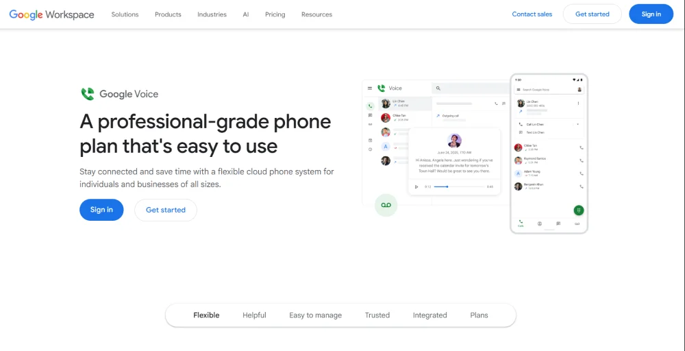 alternatives to openphone - Google Voice