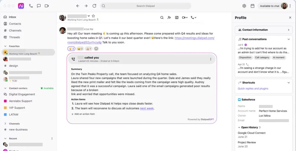 Dialpad Talkdesk Alternatives