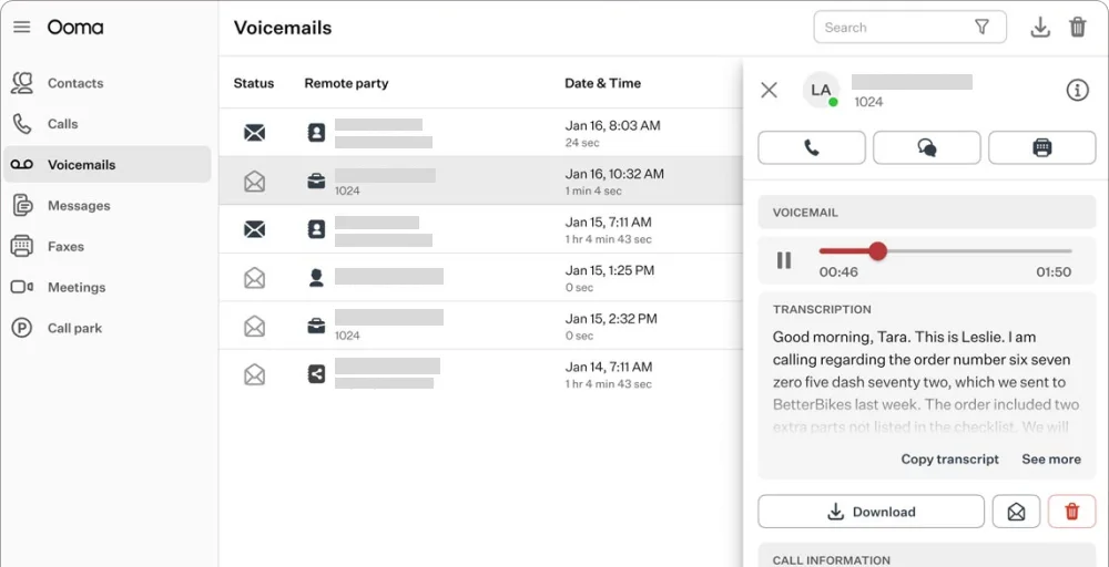 Ooma Talkdesk Alternatives