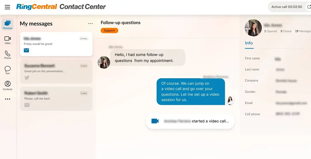 RingCentral Best for enterprise features and scalability