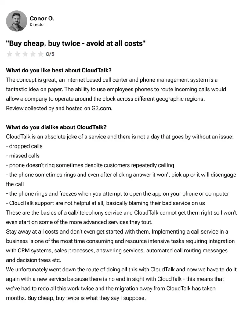 Why consider CloudTalk alternatives