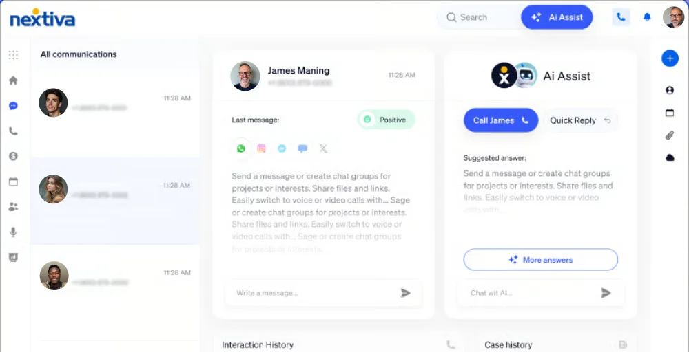nextiva as ooma alternative