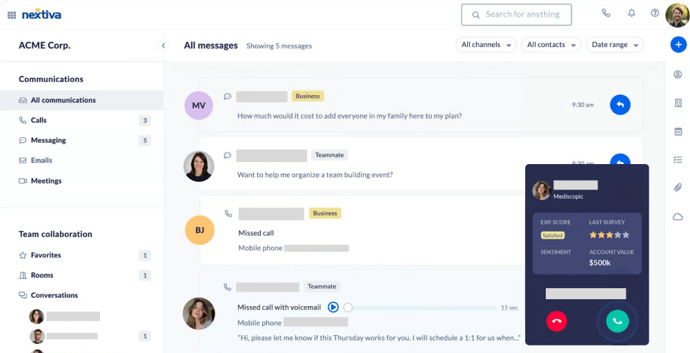 nextiva as goto connect competitors 