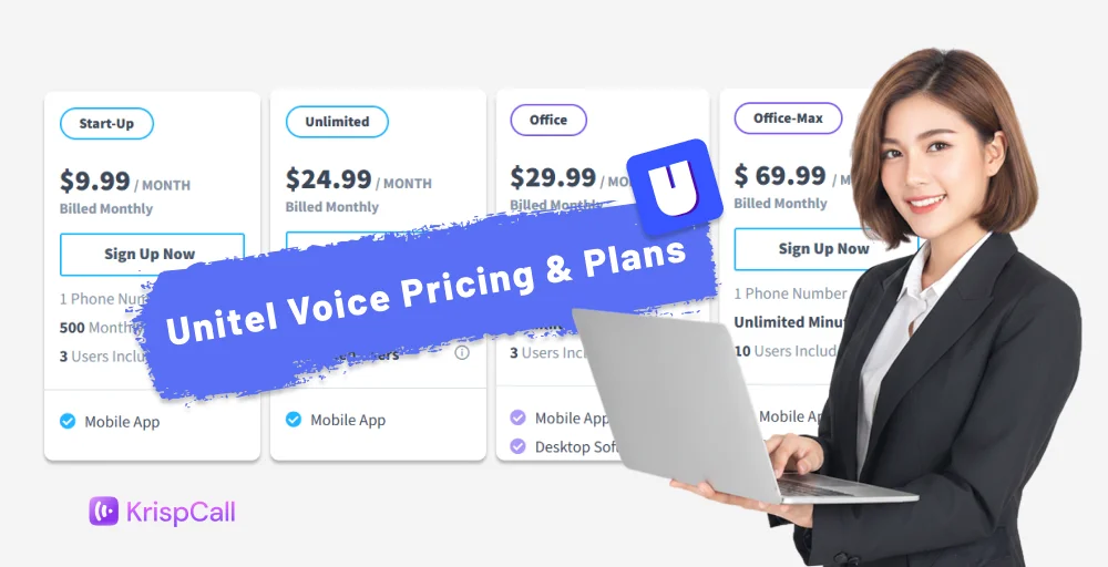 Unitel Voice pricing and plans