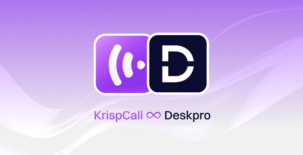 What is the KrispCall x Deskpro integration_