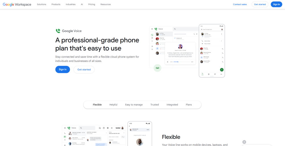 Google Voice as skype phone number alternative