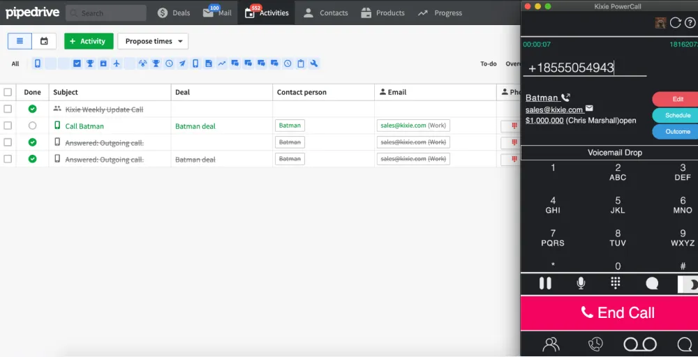 Kixie — Best for SDRBDR outbound teams