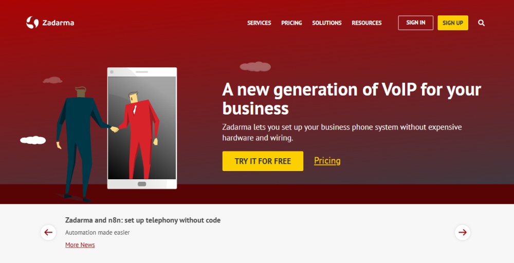 Zadarma as skype alternative