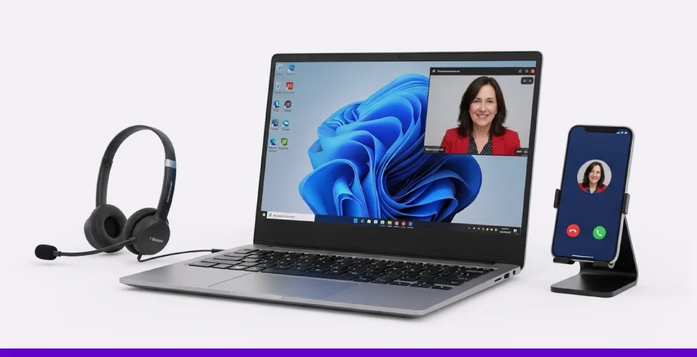 Benefits of making calls from a computer 
